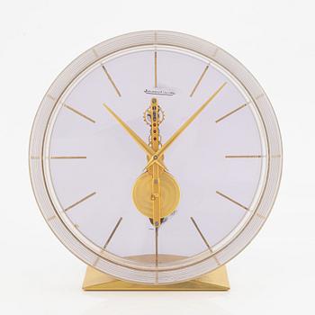Jaeger-LeCoultre, desk clock, 14 x 15 cm.