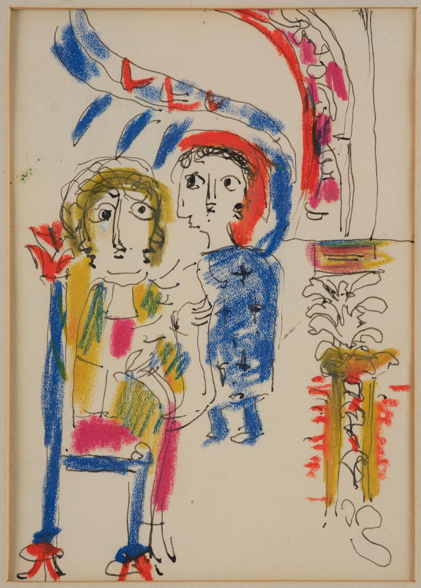 Sven X:et Erixson, Four scenes.