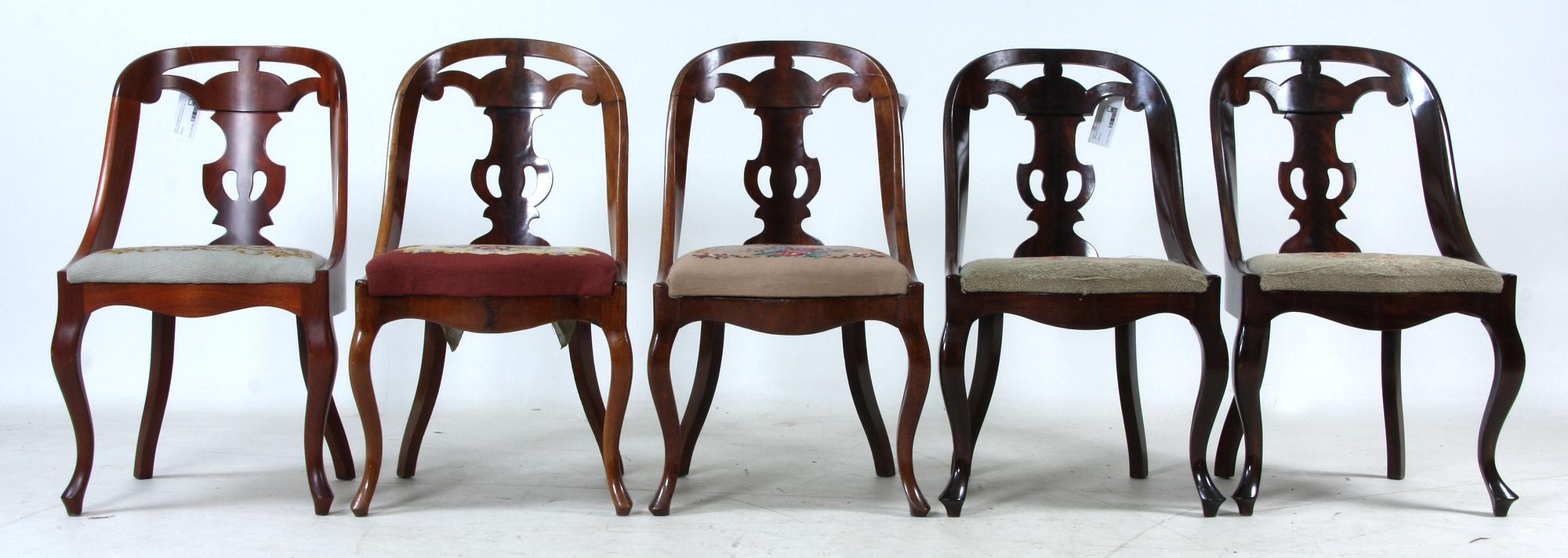 GÖTEBORGSSTOLAR, 4+1 st, 1900-talets första del/1900-talets andra del.