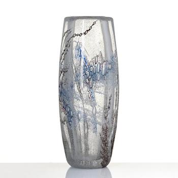 Simon Gate, a graal glass vase, Orrefors 1937.