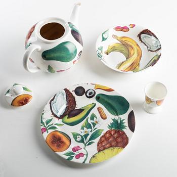 Frukostservis, 22 delar, Royal Crown Duchy. England.