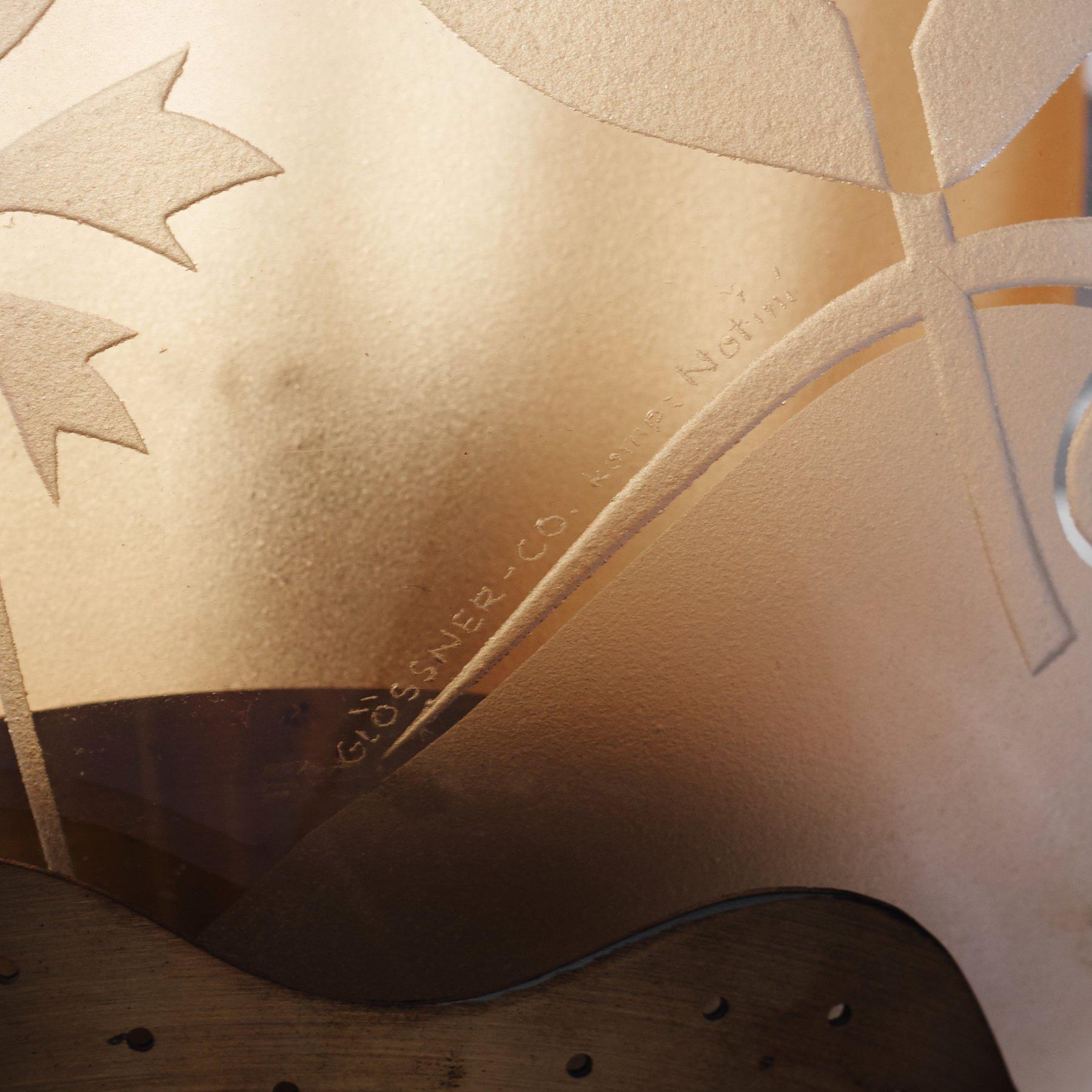 Bo Notini, golvlampa, Glössner & Co, Swedish Modern, 1940-50-tal.