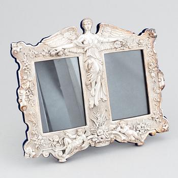 A 20th century silver 925/1000 dubble frame, marked JR. Possibly American.
