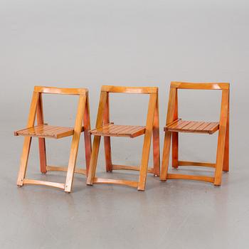 KLAPPSTOLAR, 3 st, 1900-talets mitt.