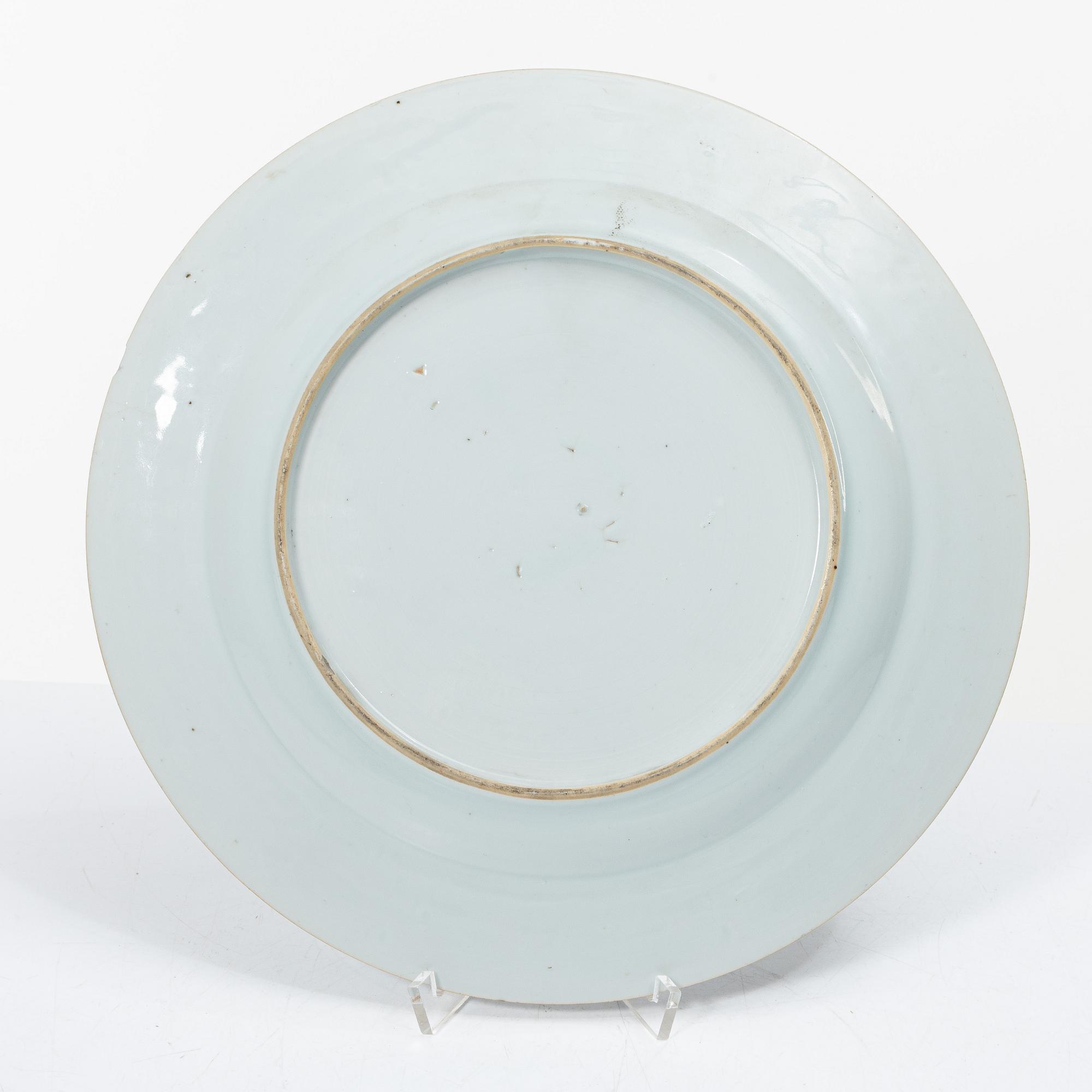 Fat, 4 st, porslin, Kina, Qingdynastin, 1700-tal.