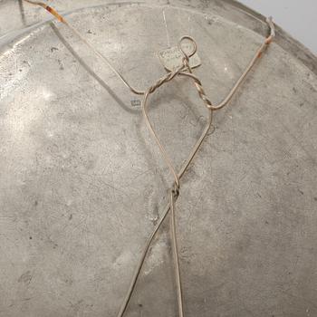 TALLRIKAR, tenn, 8 st, bl.a Erik Magnus Hammarstrand, Falun, 1700-talets slut/ 1800-talets början.