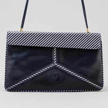 VALENTINO GARAVANI, a leather clutch from Les Sacs, 1980's.