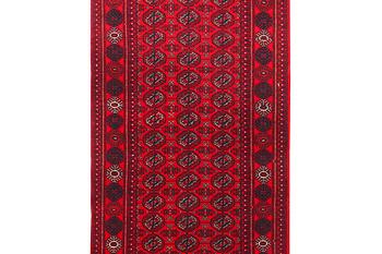 Gallerimatta, Afghan, ca 390 x 83 cm.