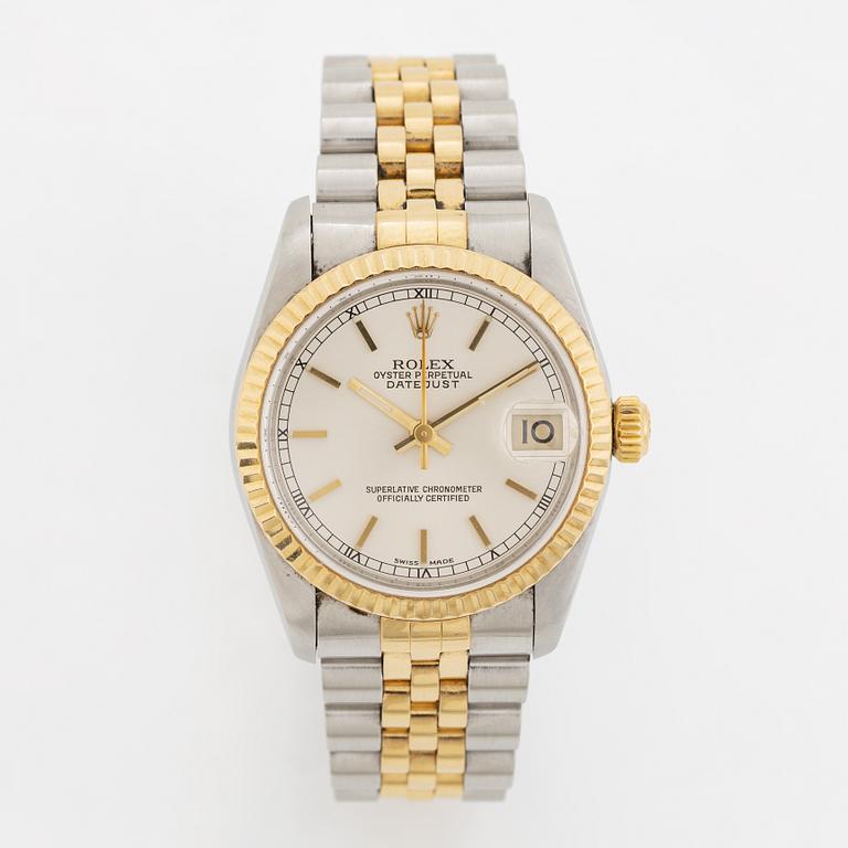 Rolex, Oyster Perpetual, Datejust, wristwatch, 31 mm.