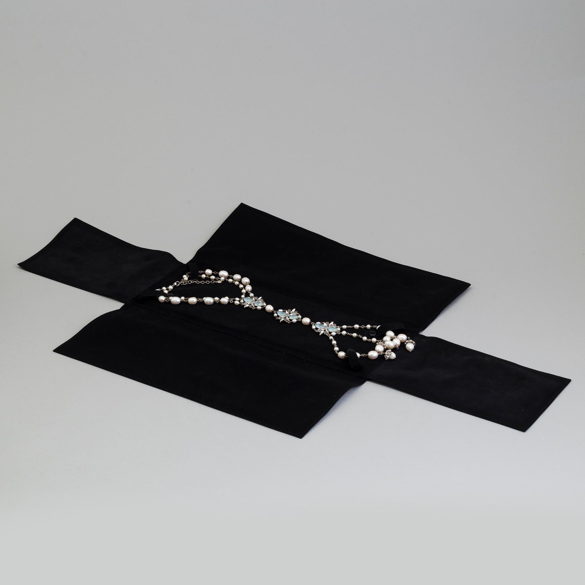 A necklace by Chanel from The Marie Antoinette Coollection 2013, runway piece.