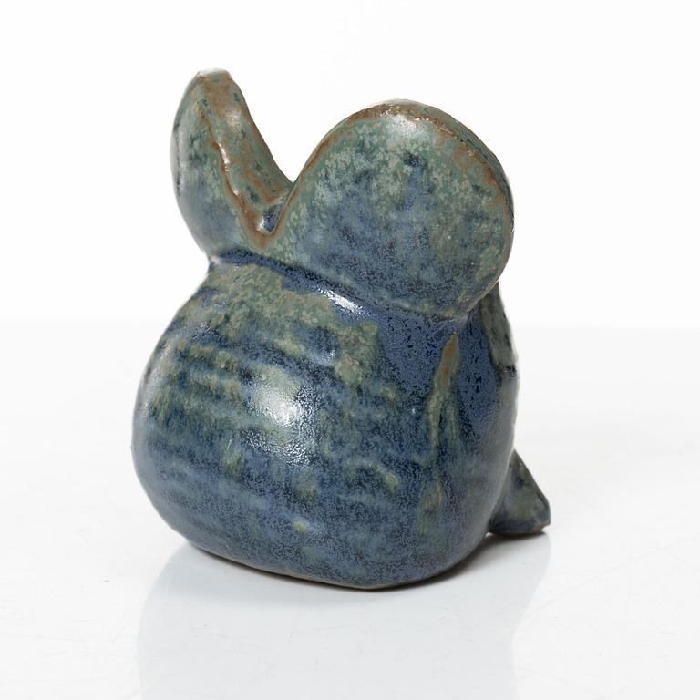 Lisa Larson, figurin, stengods, "Spökmusen" ur serien "Menageri", Gustavsberg.