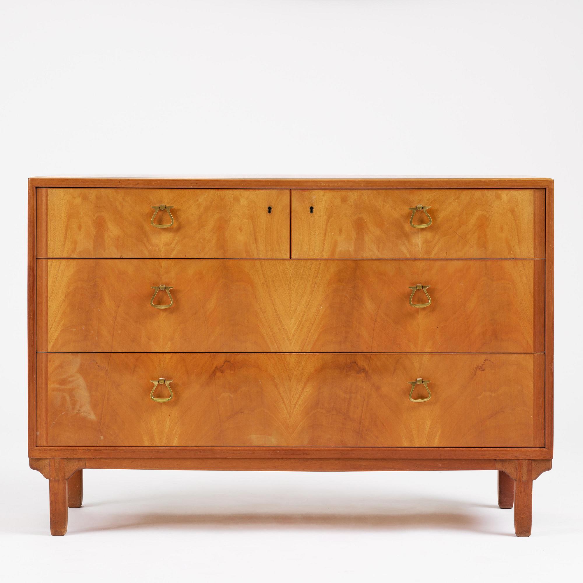 Carl Malmsten, a rare "Nocturne" chest of drawers, 1950s.