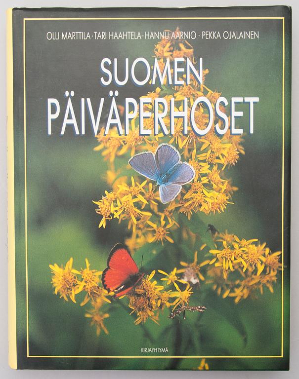 Four books about butterflies in Sweden, Finland and former Soviet Union. 1900-2003.