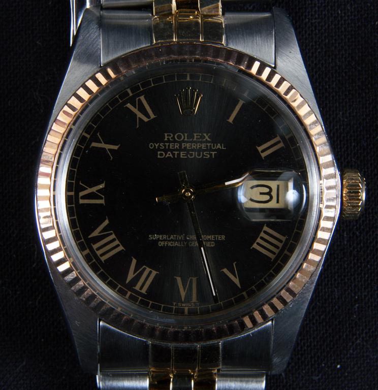 HERRARMBANDSUR, Rolex Oyster Perpetual Datejust.