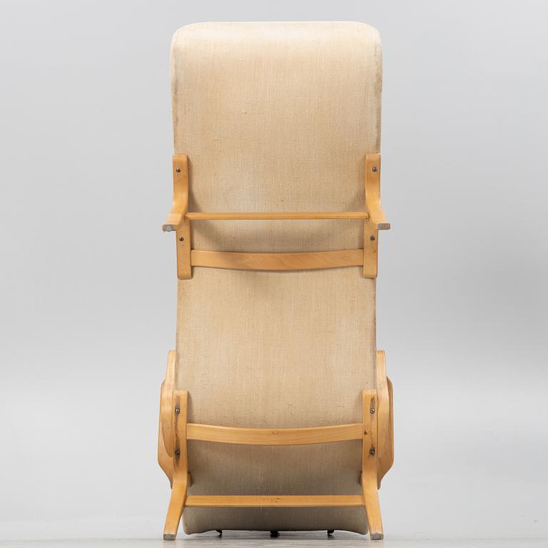Bruno Mathsson, a "Pernilla" lounge chair, Dux, Sweden, second half of the 20th century.