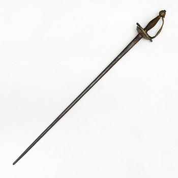 Sword, Rococo style, likely late 18th century.