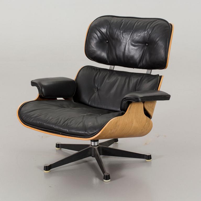 A armchair, "Lounge Chair", Charles & Ray Eames, USA, Herman Miller, 1960s.