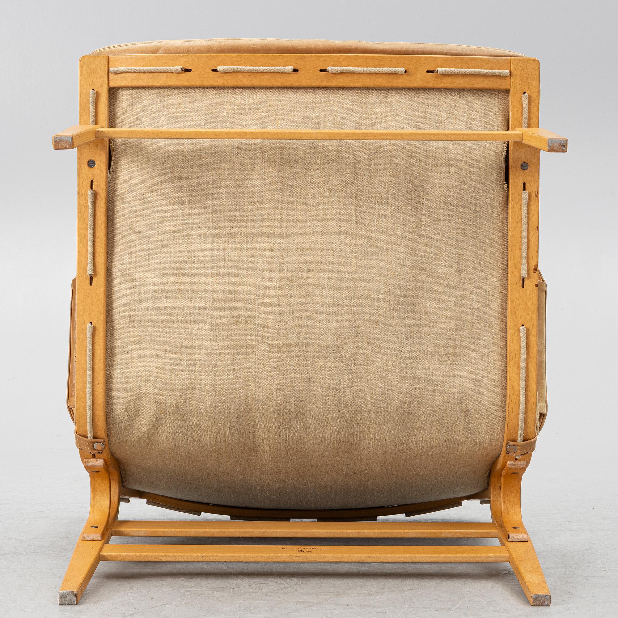 Bruno Mathsson, an 'Ingrid' armchair, Dux.