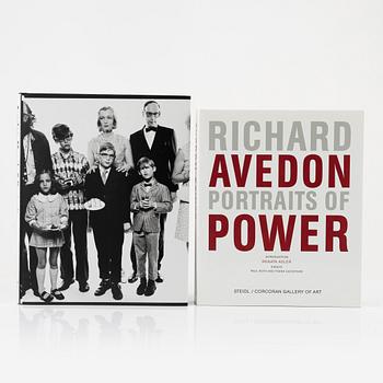 Richard Avedon, två fotoböcker.