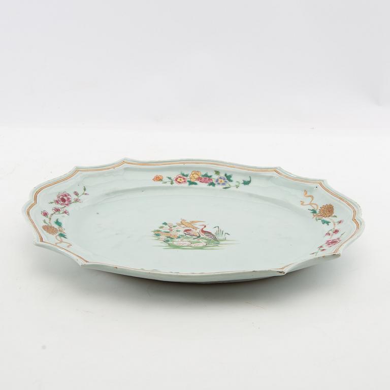 Service pieces 5 pcs China 18th century porcelain.