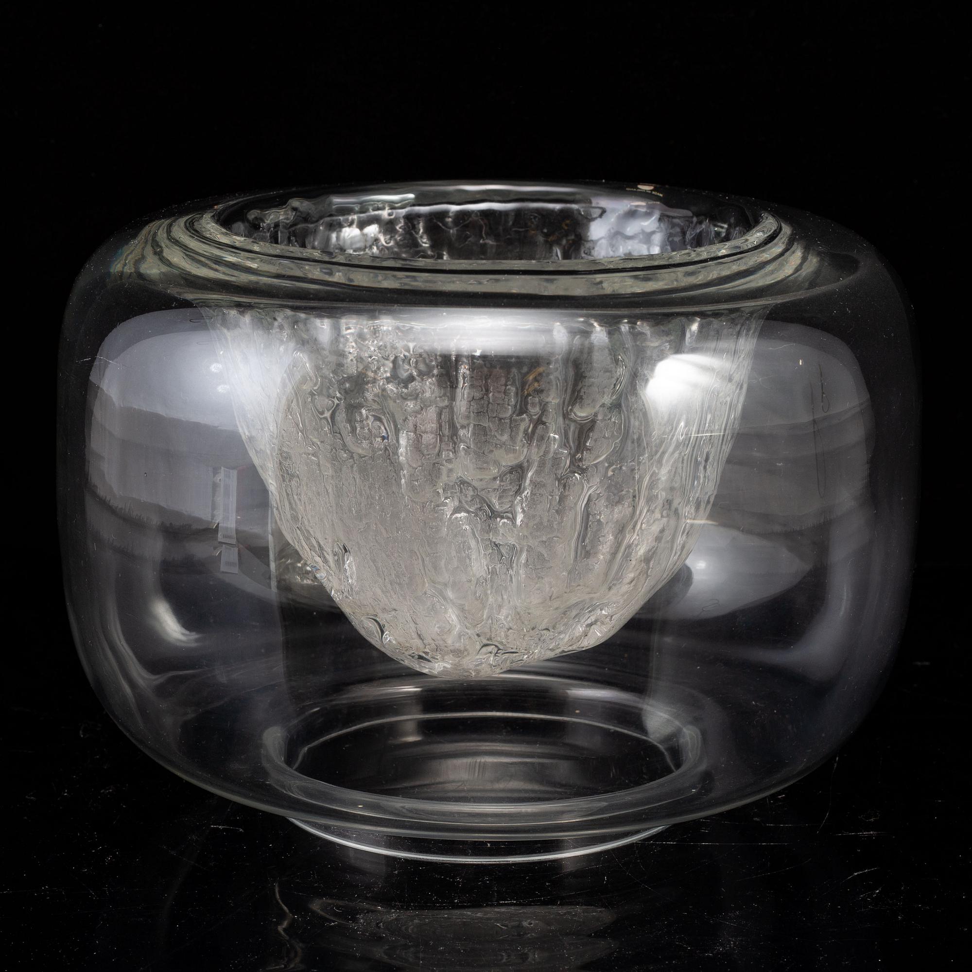 TIMO SARPANEVA, vas / art object "3375", ur Finlandia-serien, Iittala, Finland 1960-70-tal.