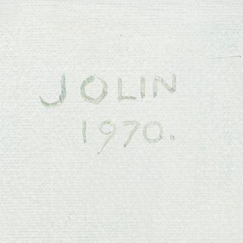 EINAR JOLIN, olja på duk, signerad och daterad 1970.