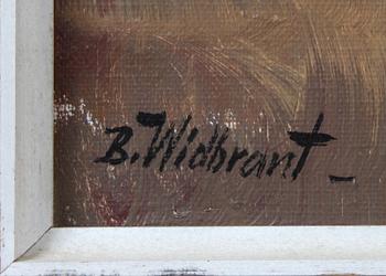 BERTIL WIDBRANDT, olja på duk, 2 st, sign.