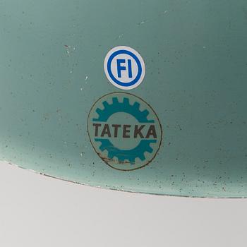TYÖVALAISIN / KIRJOITUSPÖYDÄN VALAISIN, Tateka, Tampereen Teräskaluste, 1960-luku.