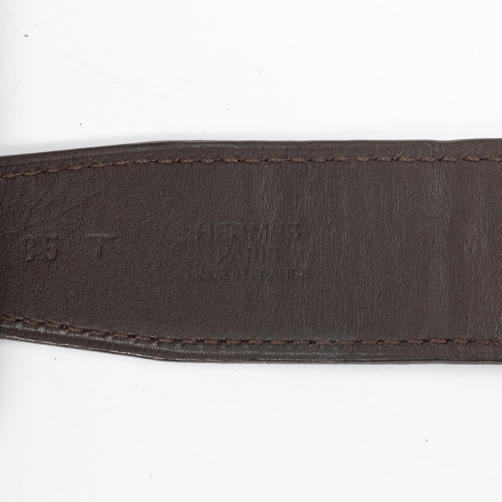 Hermès, skärp, "Constance", 2009.