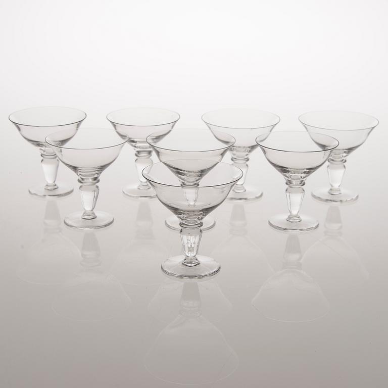 HENRY ERICSSON, dricksglas, 25 st, "H.E -glas", Riihimäki Glasbruk , sent 1920-tal.