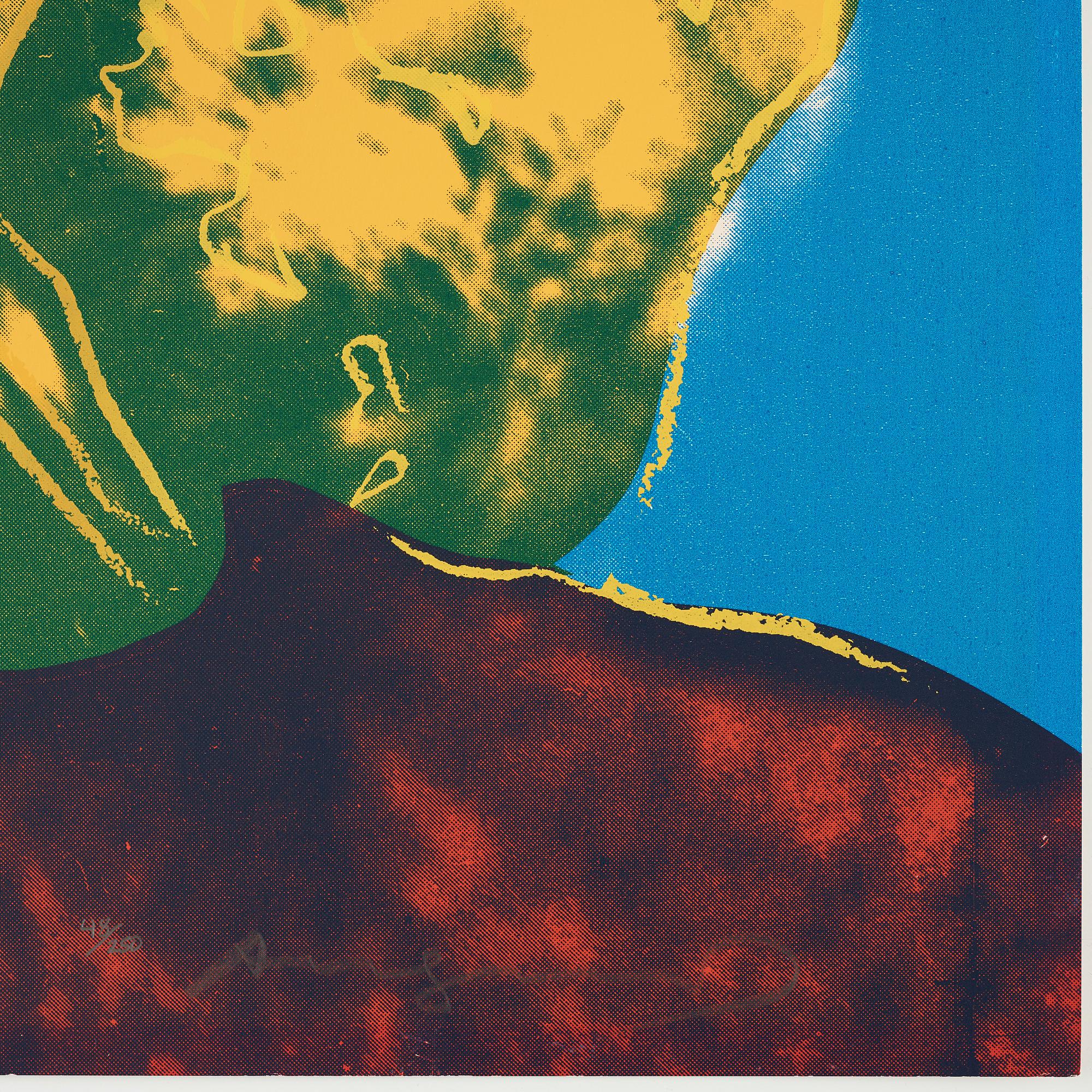 Andy Warhol, "Three portraits of Ingrid Bergman by Andy Warhol".