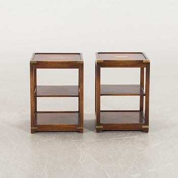 A pair of side tables / bed side tables from mid / second half of the 20th century.