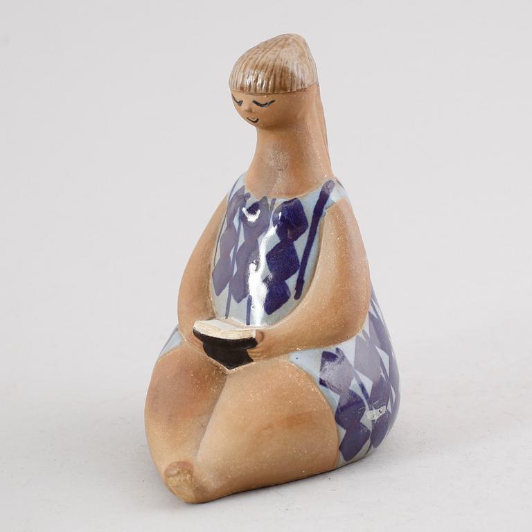 FIGUR, stengods, "Amalia", Lisa Larson, Gustavsberg.