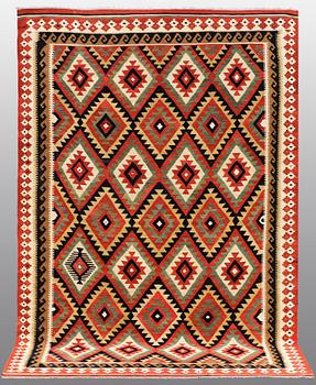 CARPET, Kilim, ca 302 x 207 cm.