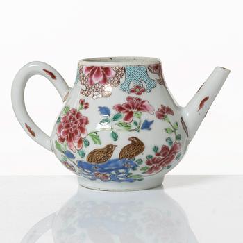 Kanna, kompaniporslin, Kina, Qingdynastin, 1700-tal.