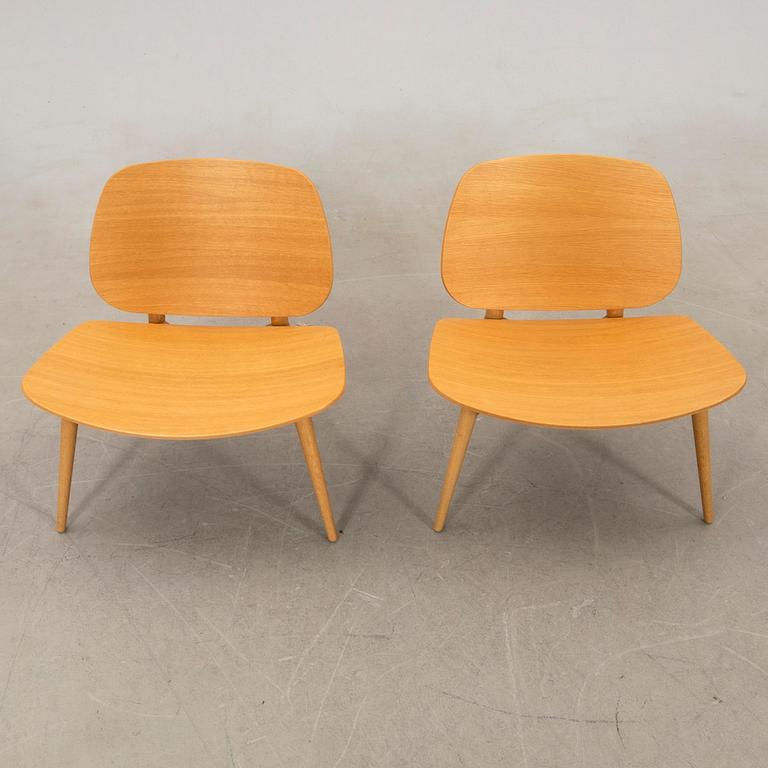 Jonas Lindvall, fåtöljer 1 par ”PAPA
F-275” för  Skandiform 2000-tal.