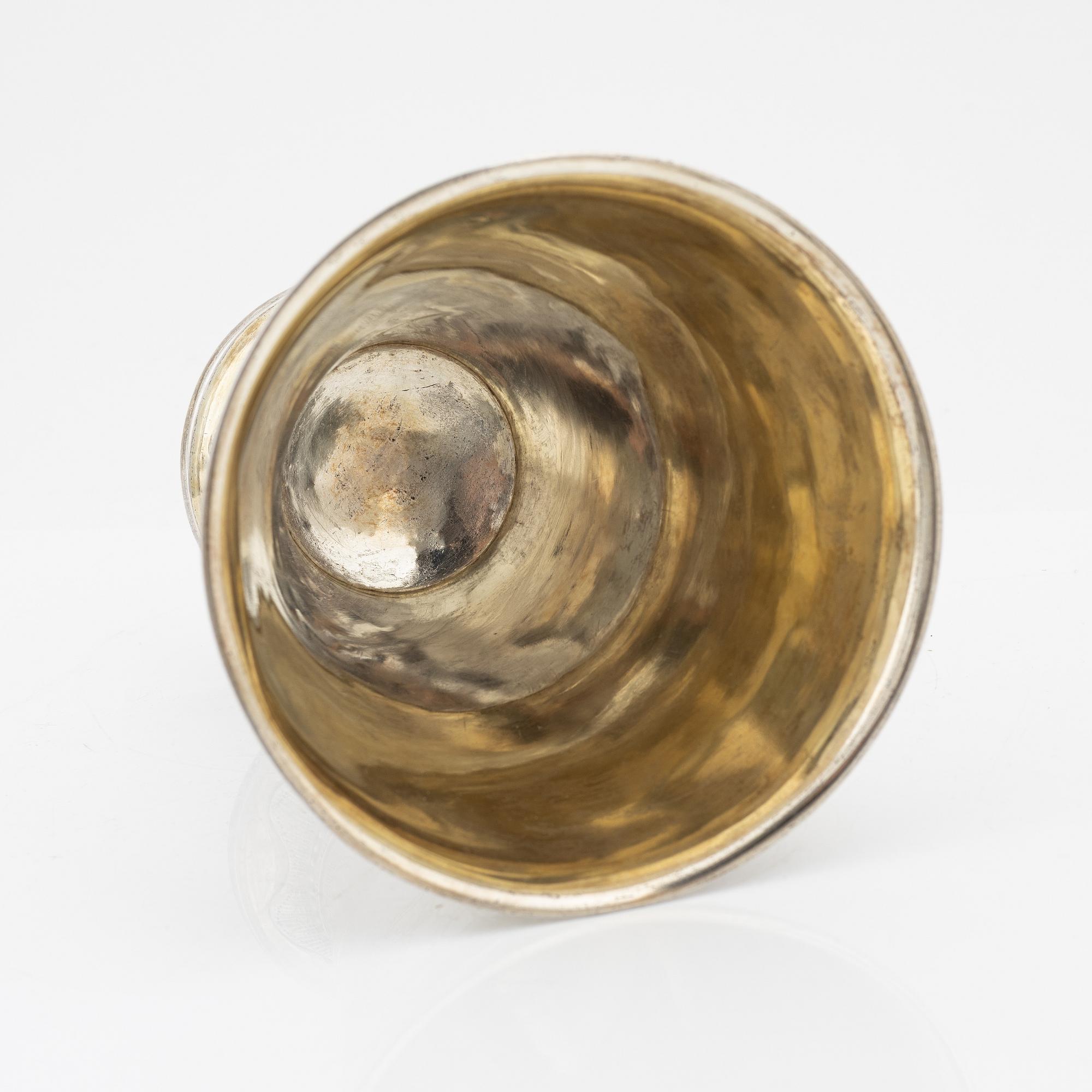 Erik Ericson, bägare, silver, Uppsala, 1797.
