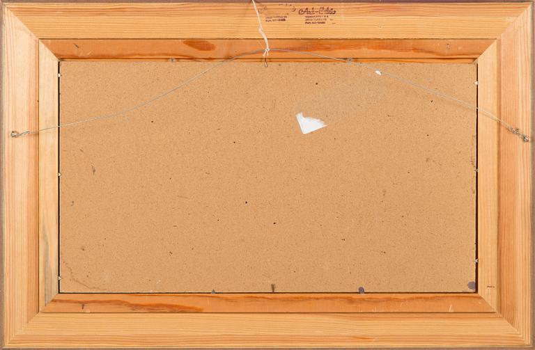 Jan Palmu, olja på pannå, signerad och daterad -82.