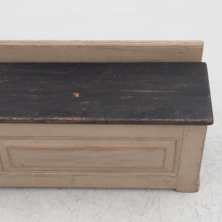 A bench, circa 1900.