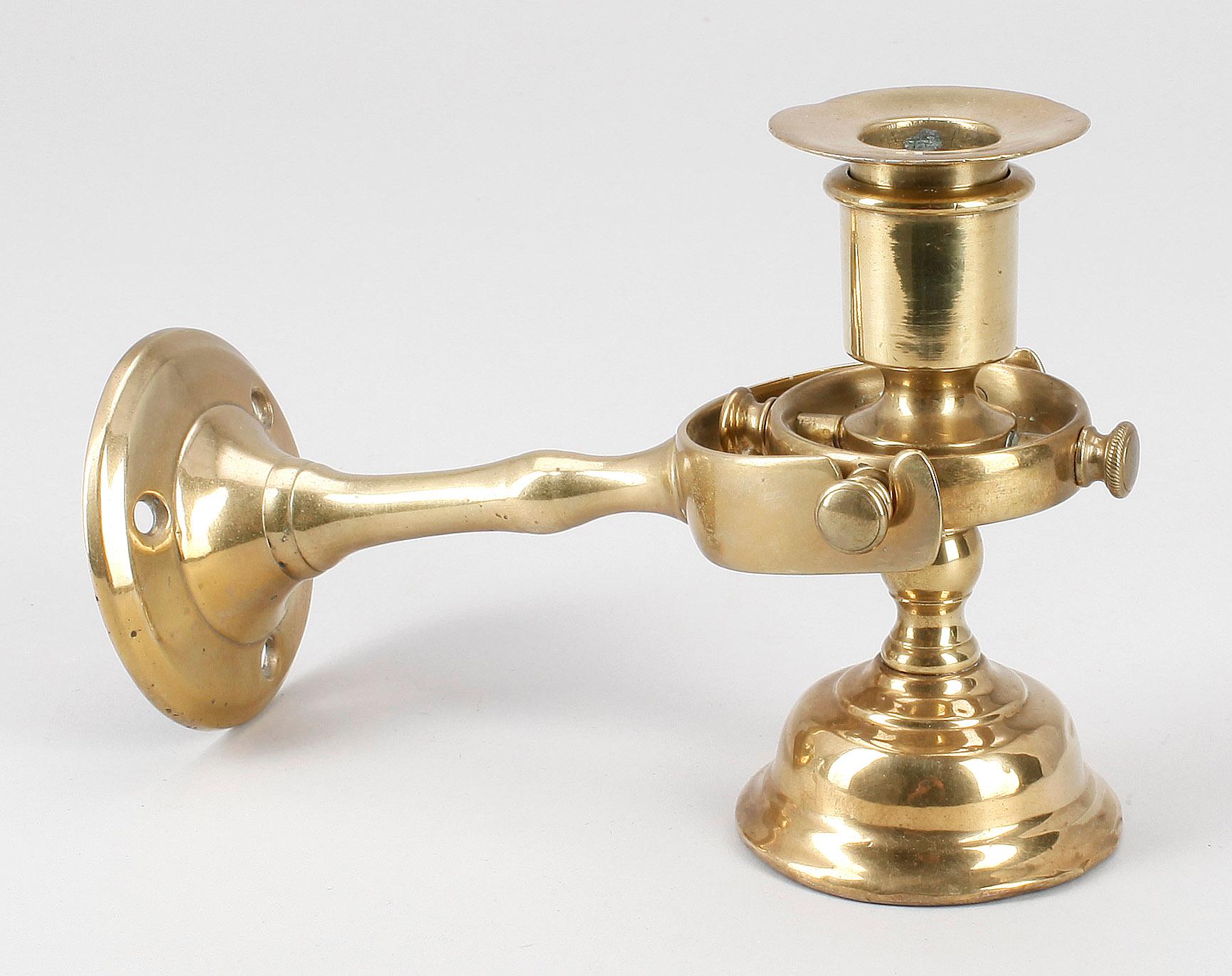 SKEPPSLJUSSTAKE, mässing, 1900-talets början.