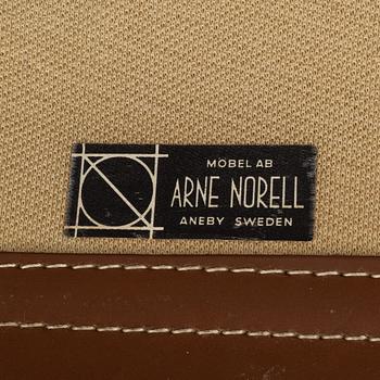 Arne Norell, an 'Inca' stained beech easy chair, Norell Möbel AB, 1970's.