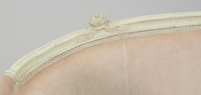 SOFFA. Gustaviansk, 1700-talets slut.
