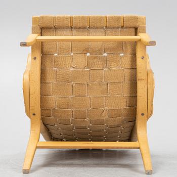 Bruno Mathsson, an 'Eva' easy chair for Karl Mathsson, second part of the 20th Century.