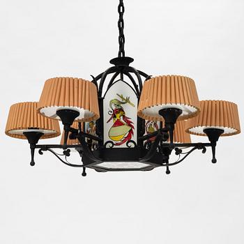 A ceiling light, first half of the 20th Century.