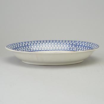 SERVISDELAR, 51 delar, flintgods, "Washington", Rörstrand, 1900-talets början.