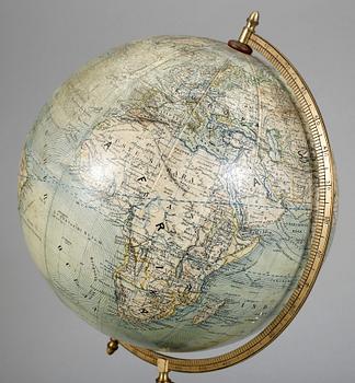 JORDGLOB, Ludw. Jul. Heymann, Leipzig, 1900-talets början.