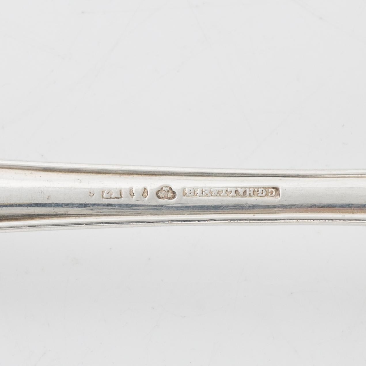 Sockerskål, silver, Gustaviansk stil, K. Andersson, Stockholm 1898.