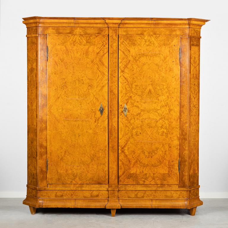 A late 18th century cupboard, probably German.