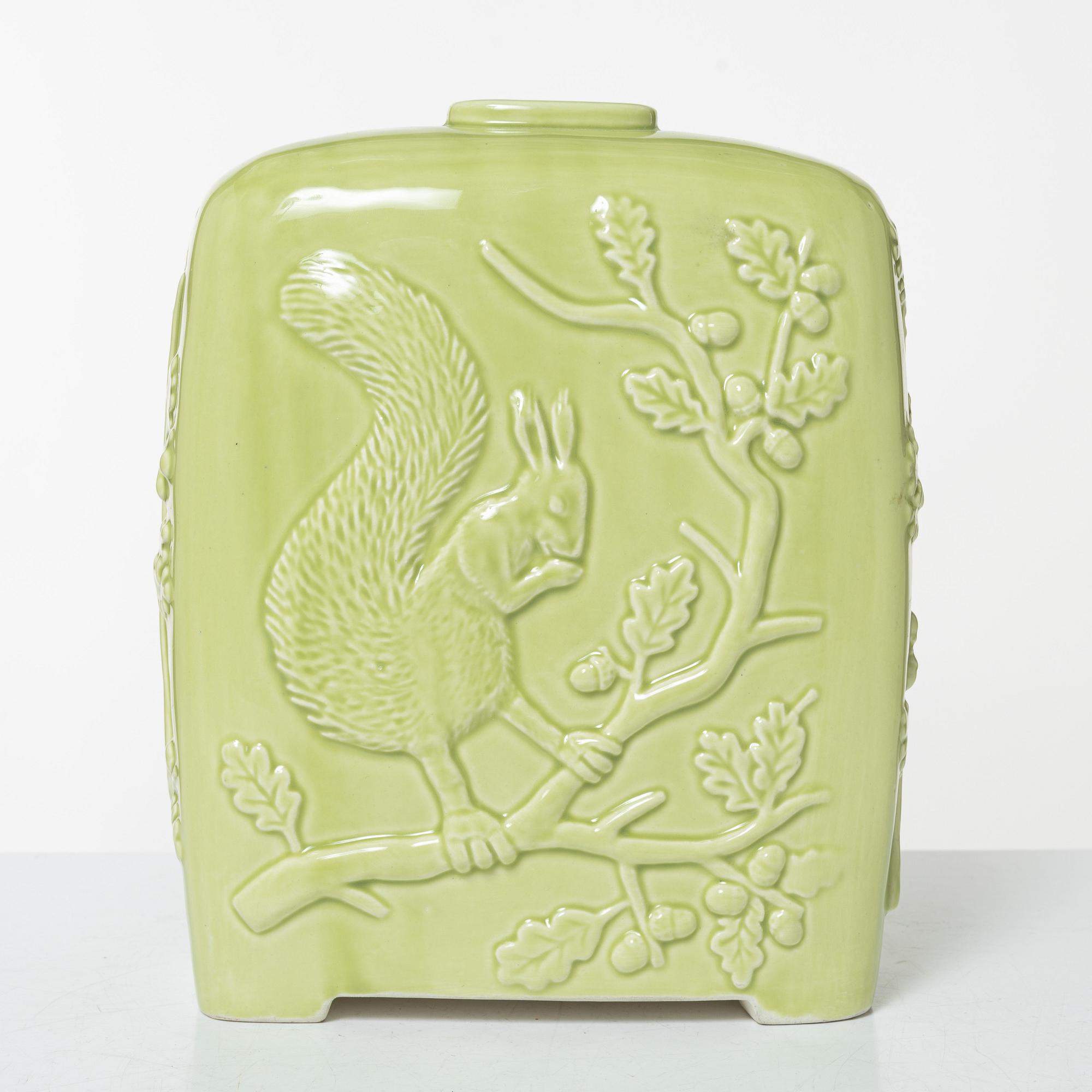 Mats Theselius, vase "The Squirrel Devil / Wiewiór Diabel", Agador, Poland 1991.