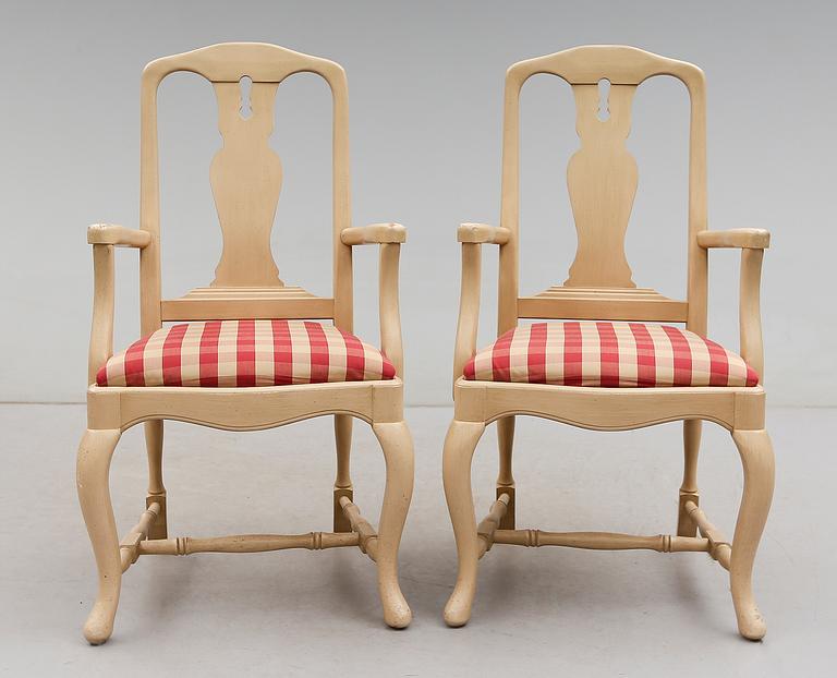 KARMSTOLAR, 1 par, 1900-talets andra hälft.